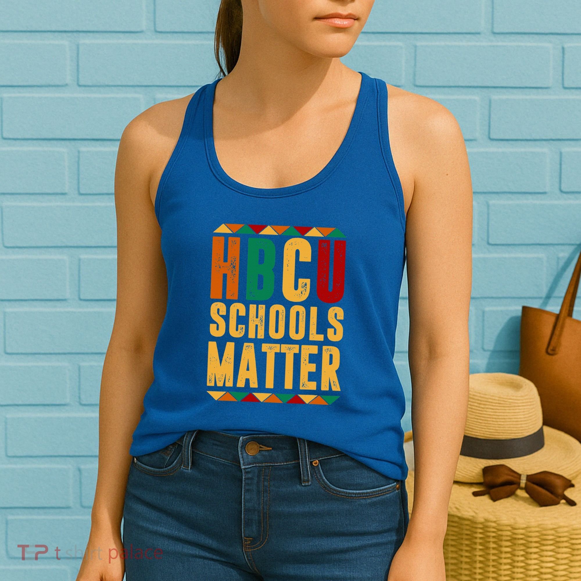 HBCU Black History Pride Gift Im Rooting For Every HBCU Women's Tank Top