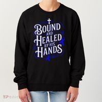 Healed By His Hands Juvenile Arthritis Awareness Women's Sweatshirt thumb 0