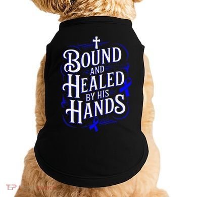 Healed By His Hands Juvenile Arthritis Awareness Doggie Tank