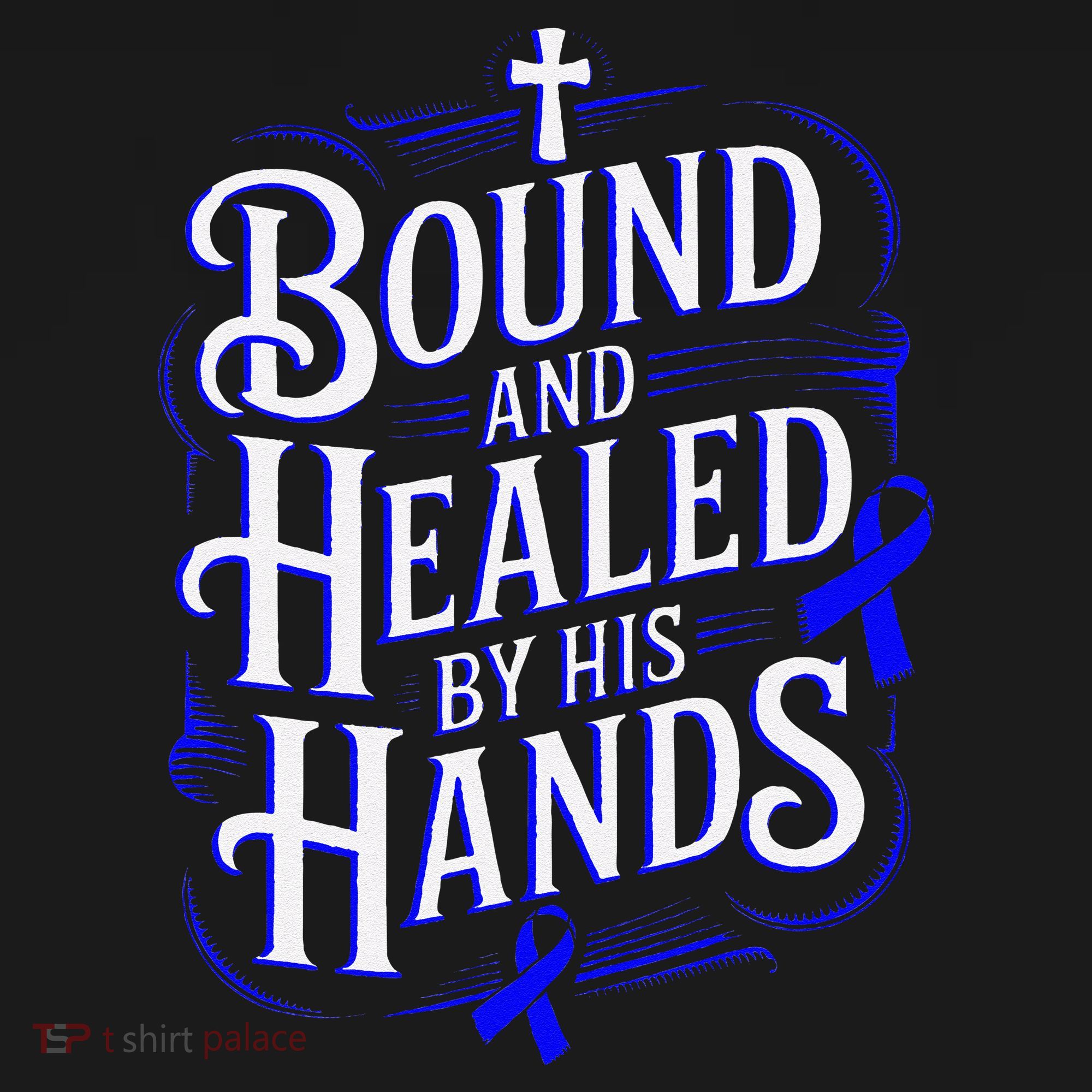 Healed By His Hands Juvenile Arthritis Awareness Doggie Tank