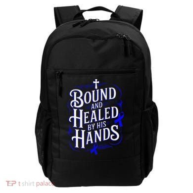 Healed By His Hands Juvenile Arthritis Awareness Backpack