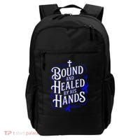 Healed By His Hands Juvenile Arthritis Awareness Backpack thumb 0