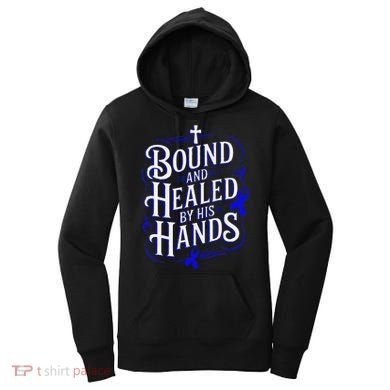 Healed By His Hands Juvenile Arthritis Awareness Women's Hoodie