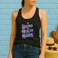 Healed By His Hands Juvenile Arthritis Awareness Women's Tank Top thumb 2