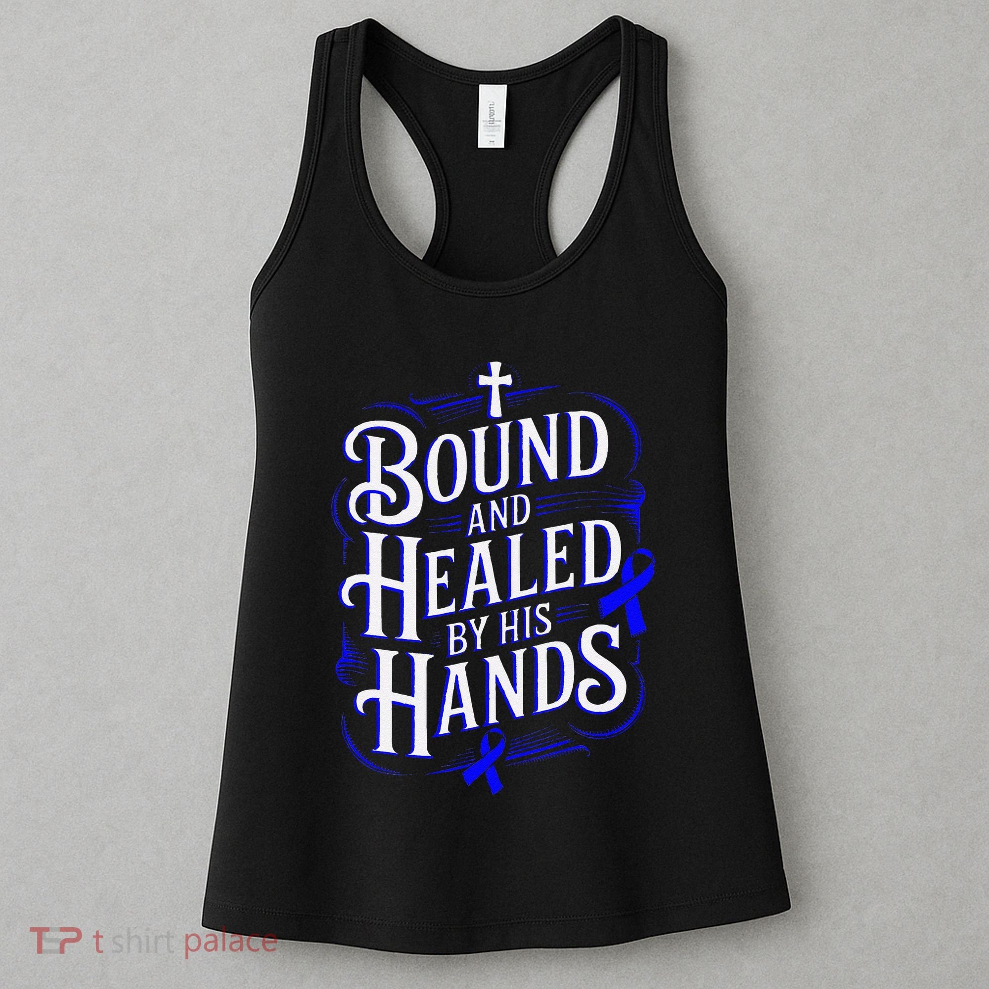 Healed By His Hands Juvenile Arthritis Awareness Women's Tank Top