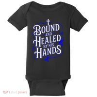 Healed By His Hands Juvenile Arthritis Awareness Baby Bodysuit thumb 0