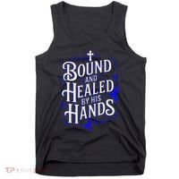 Healed By His Hands Juvenile Arthritis Awareness Tank Top thumb 0