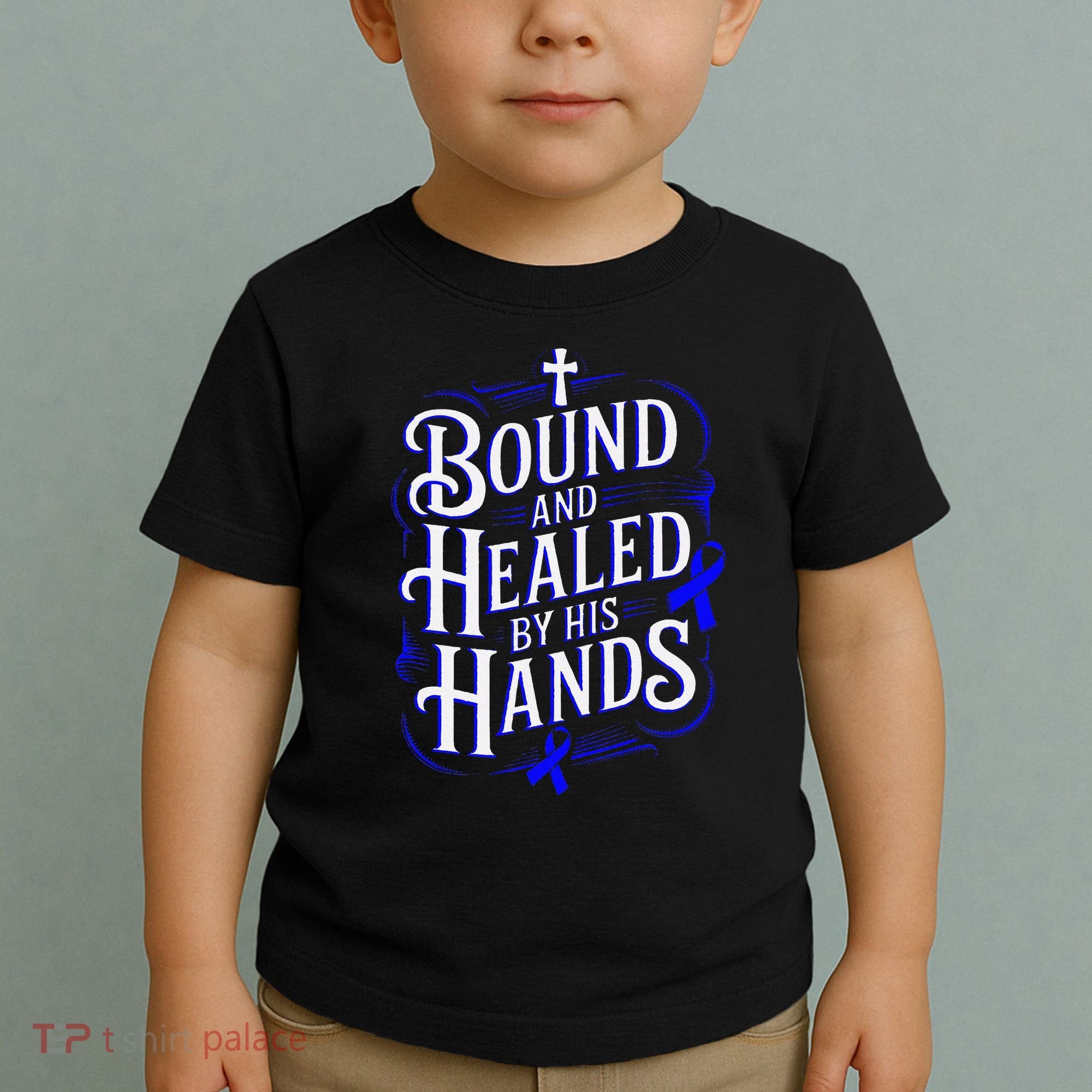 Healed By His Hands Juvenile Arthritis Awareness Toddler T-Shirt