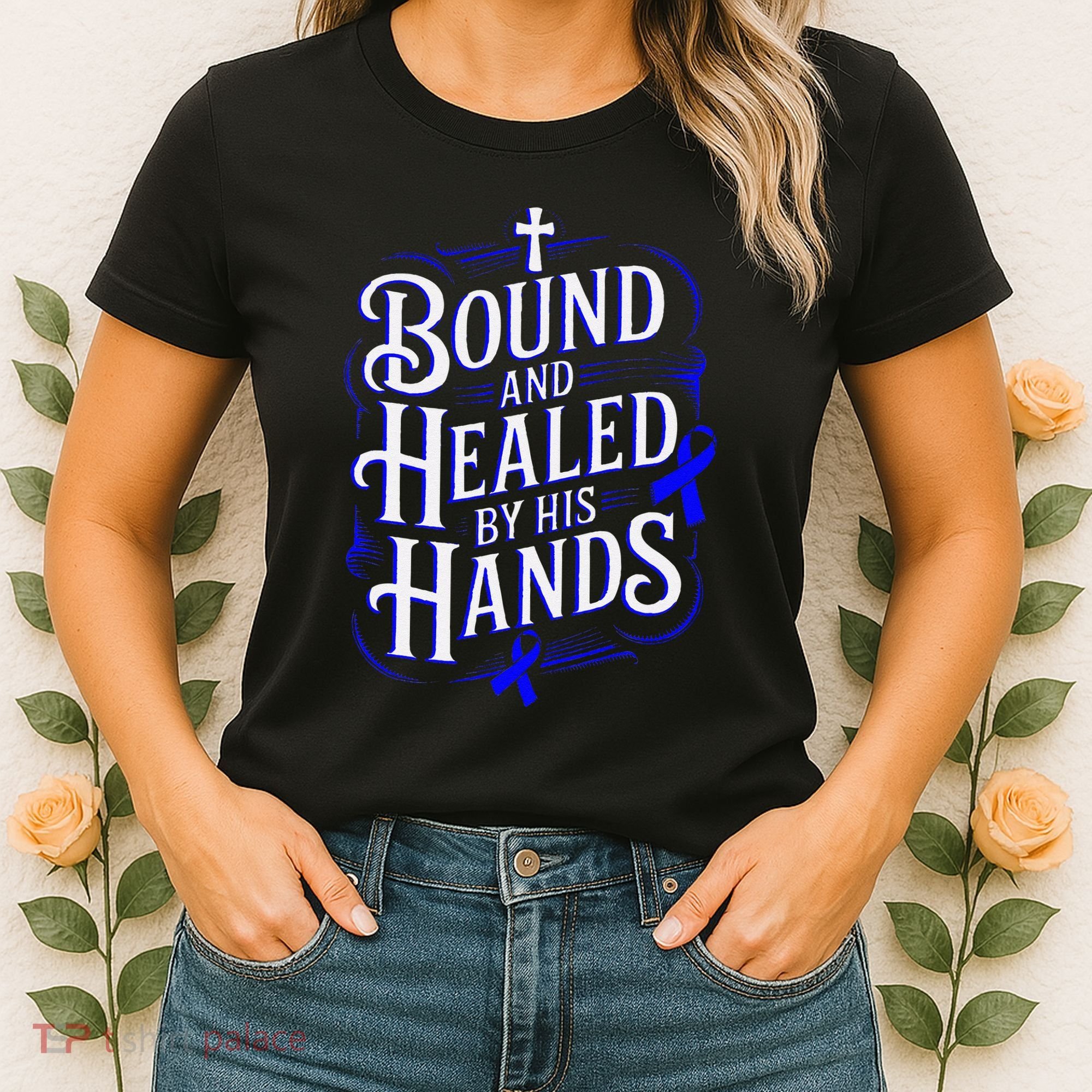 Healed By His Hands Juvenile Arthritis Awareness Women's T-Shirt