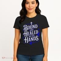 Healed By His Hands Juvenile Arthritis Awareness Women's T-Shirt thumb 4