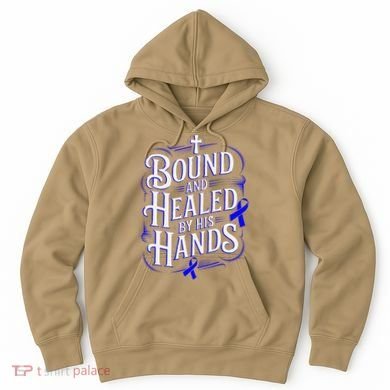 Healed By His Hands Juvenile Arthritis Awareness Hoodie