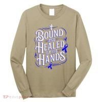 Healed By His Hands Juvenile Arthritis Awareness Long Sleeve Shirt thumb 0