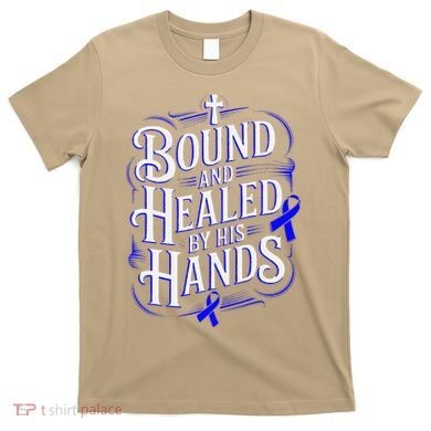 Healed By His Hands Juvenile Arthritis Awareness T-Shirt