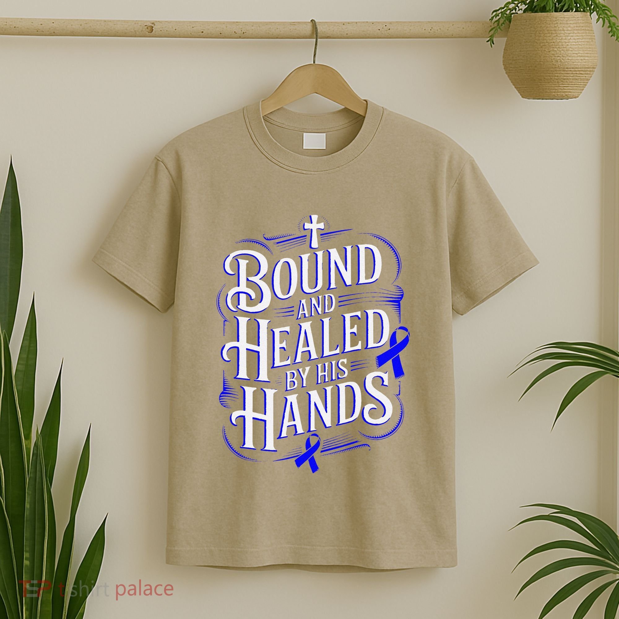 Healed By His Hands Juvenile Arthritis Awareness T-Shirt