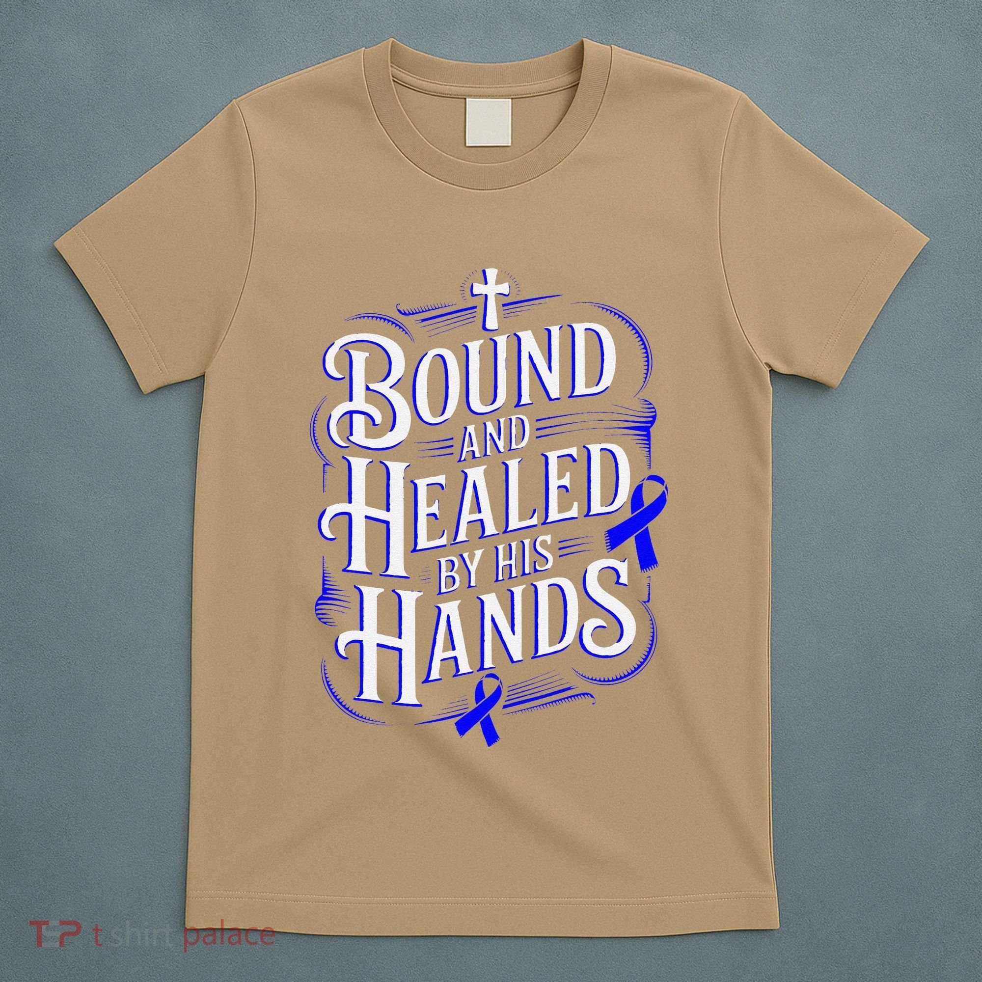 Healed By His Hands Juvenile Arthritis Awareness T-Shirt