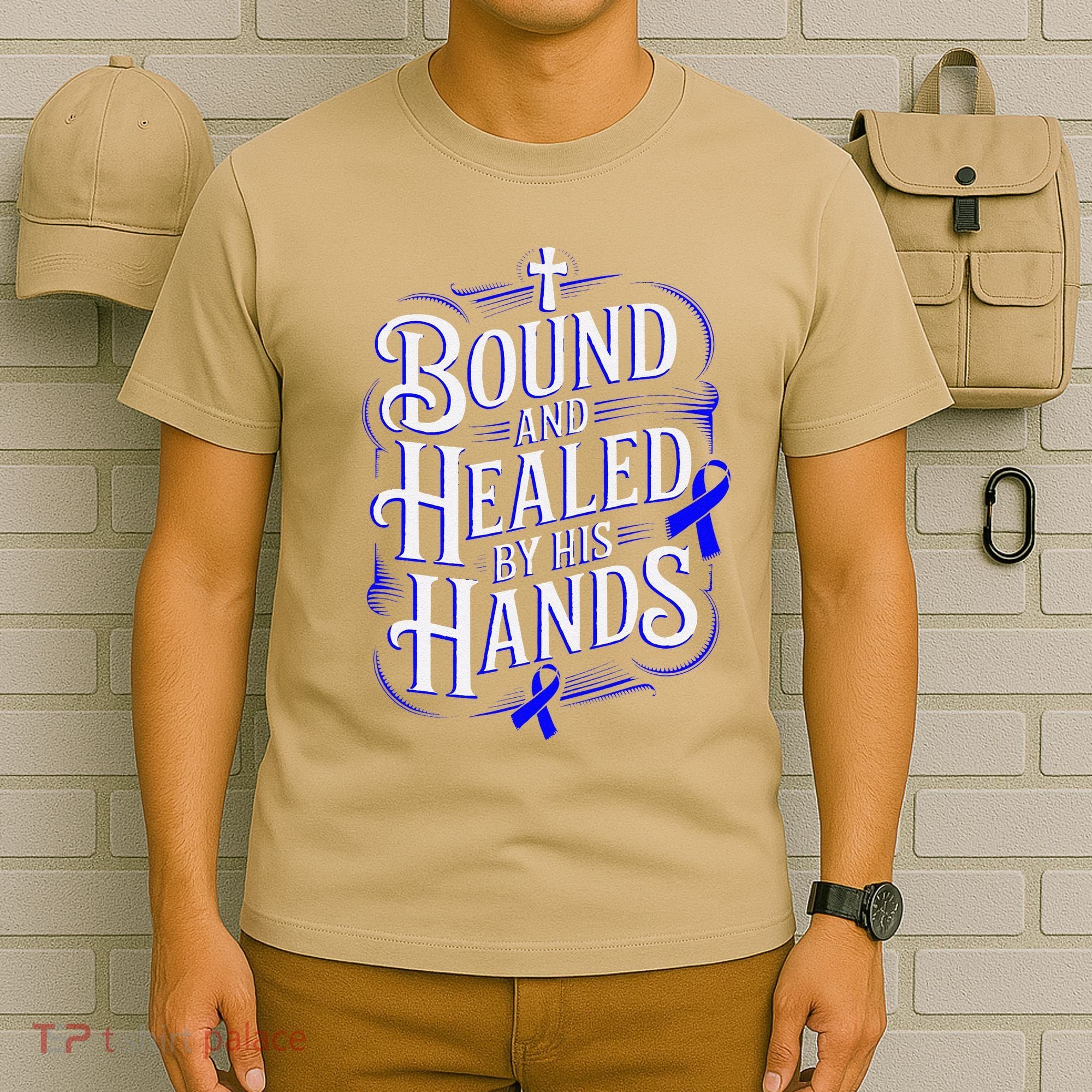 Healed By His Hands Juvenile Arthritis Awareness T-Shirt