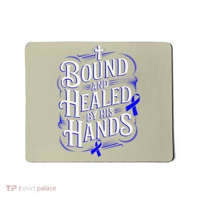 Healed By His Hands Juvenile Arthritis Awareness Mousepad