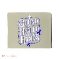 Healed By His Hands Juvenile Arthritis Awareness Mousepad thumb 0