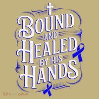 Healed By His Hands Juvenile Arthritis Awareness Mousepad thumb 1