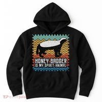 Honey Badger is my Spirit Animal Hoodie thumb 0