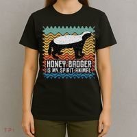 Honey Badger is my Spirit Animal T-Shirt thumb 4