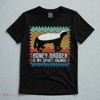 Honey Badger is my Spirit Animal T-Shirt thumb 5