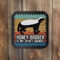 Honey Badger is my Spirit Animal Coaster thumb 0