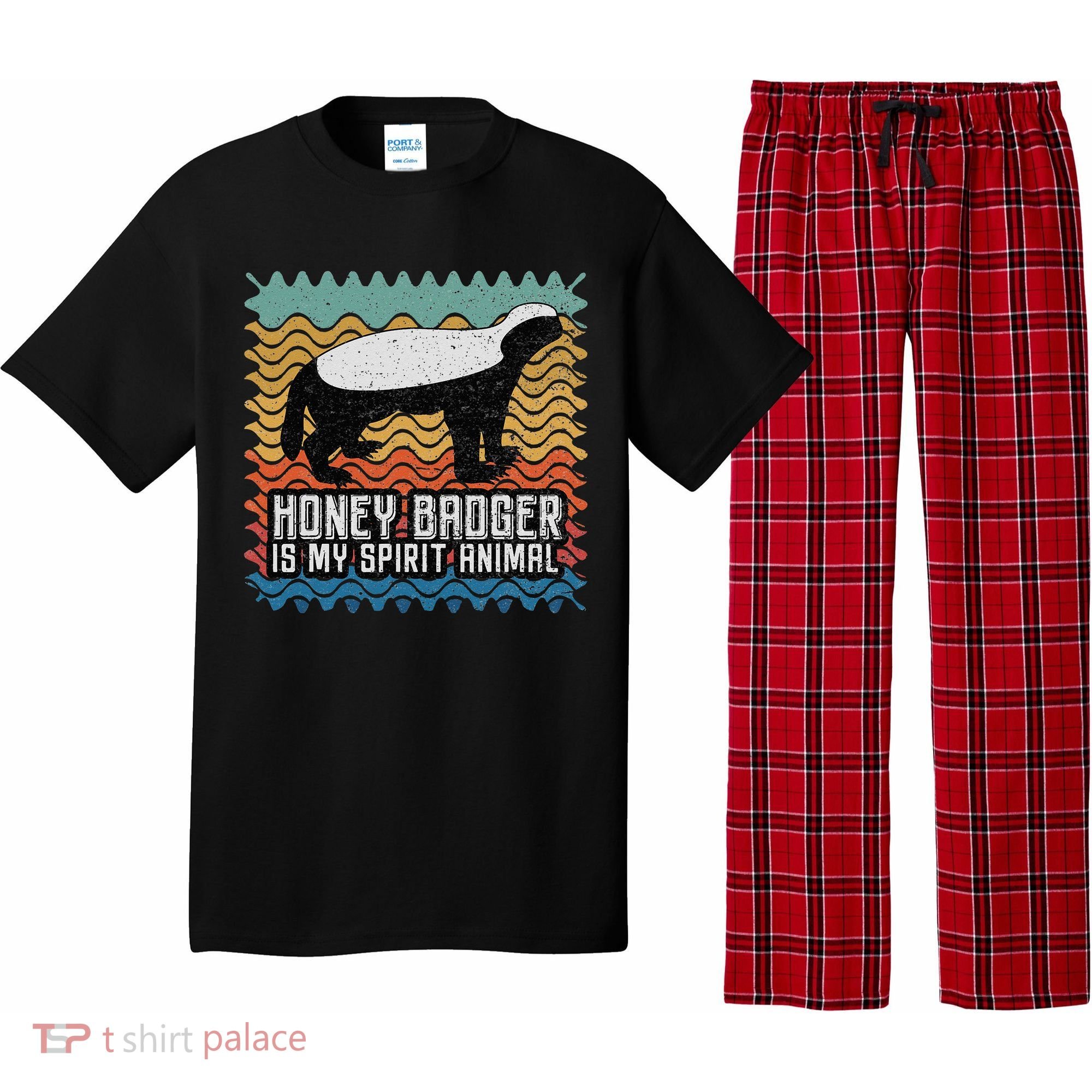 Honey Badger is my Spirit Animal Pajama Set