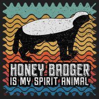 Honey Badger is my Spirit Animal Tumbler thumb 3