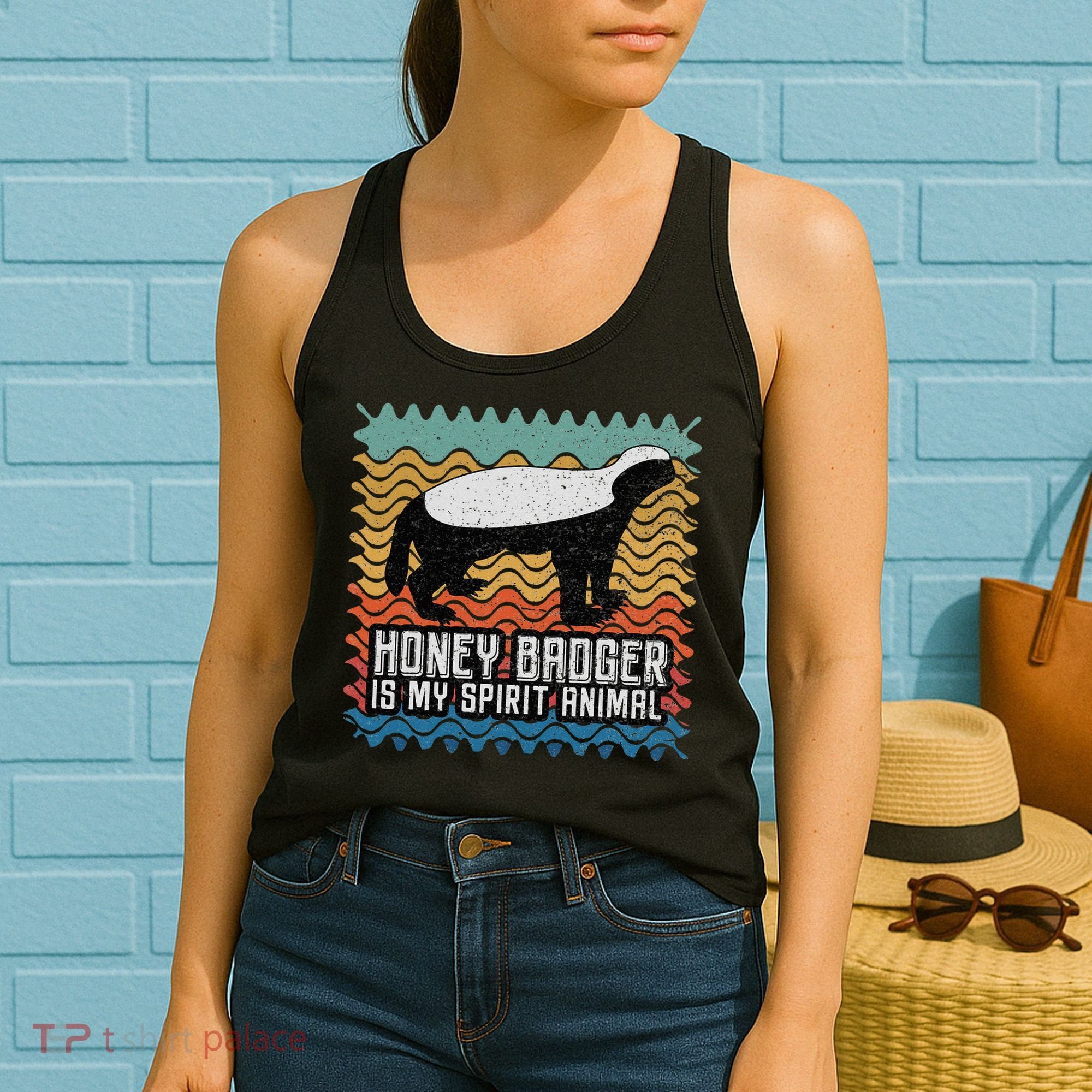 Honey Badger is my Spirit Animal Women's Tank Top