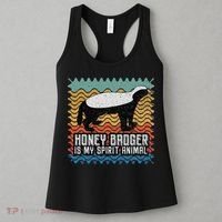 Honey Badger is my Spirit Animal Women's Tank Top thumb 3
