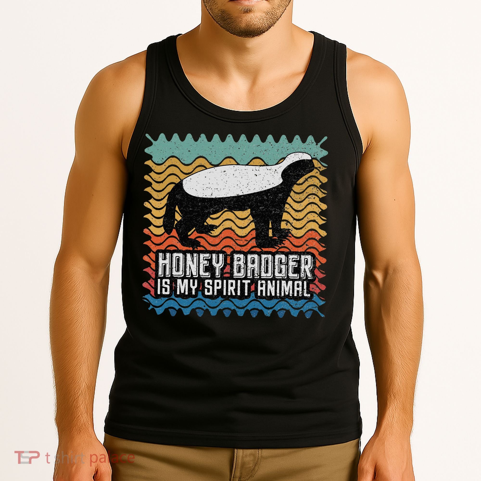 Honey Badger is my Spirit Animal Tank Top