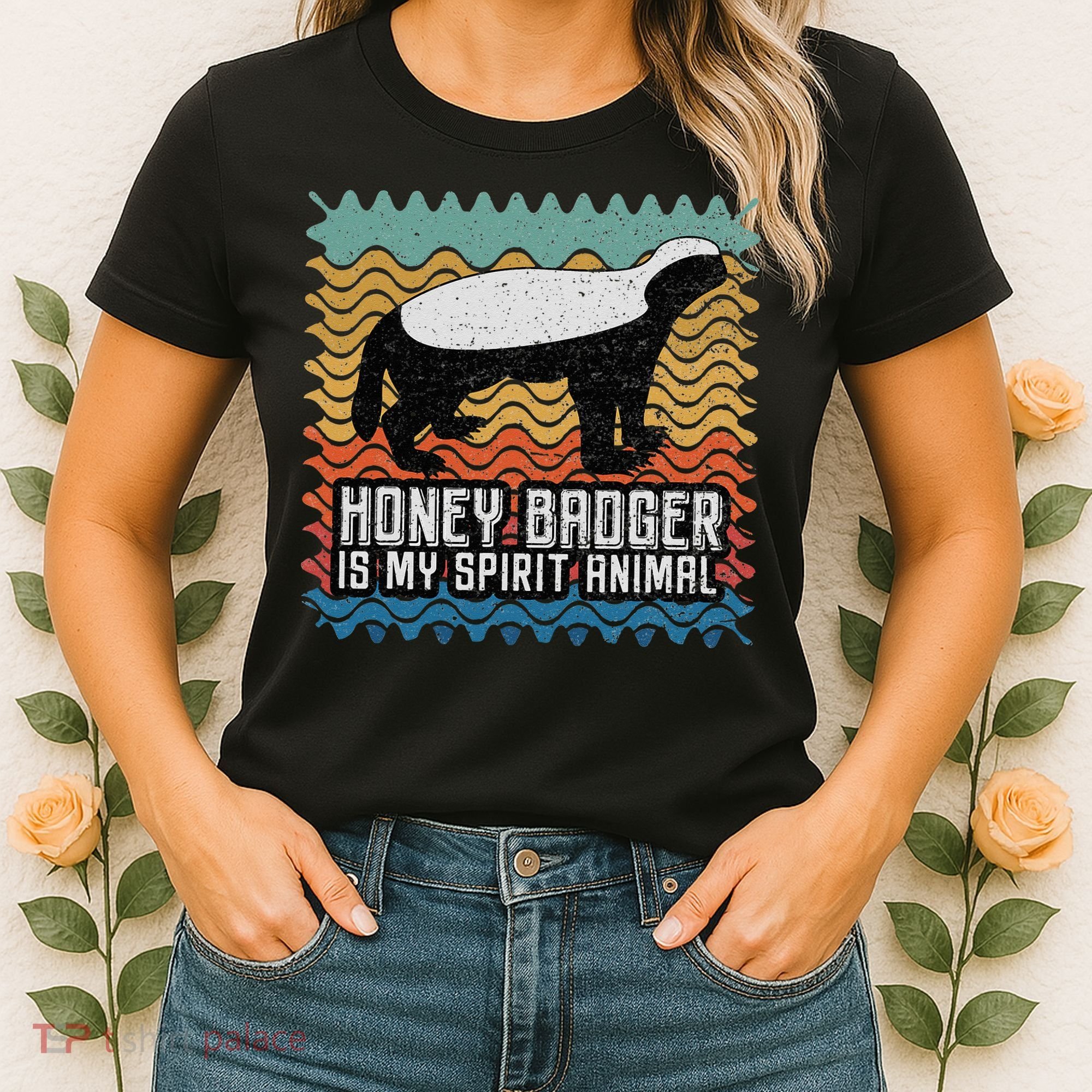 Honey Badger is my Spirit Animal Women's T-Shirt