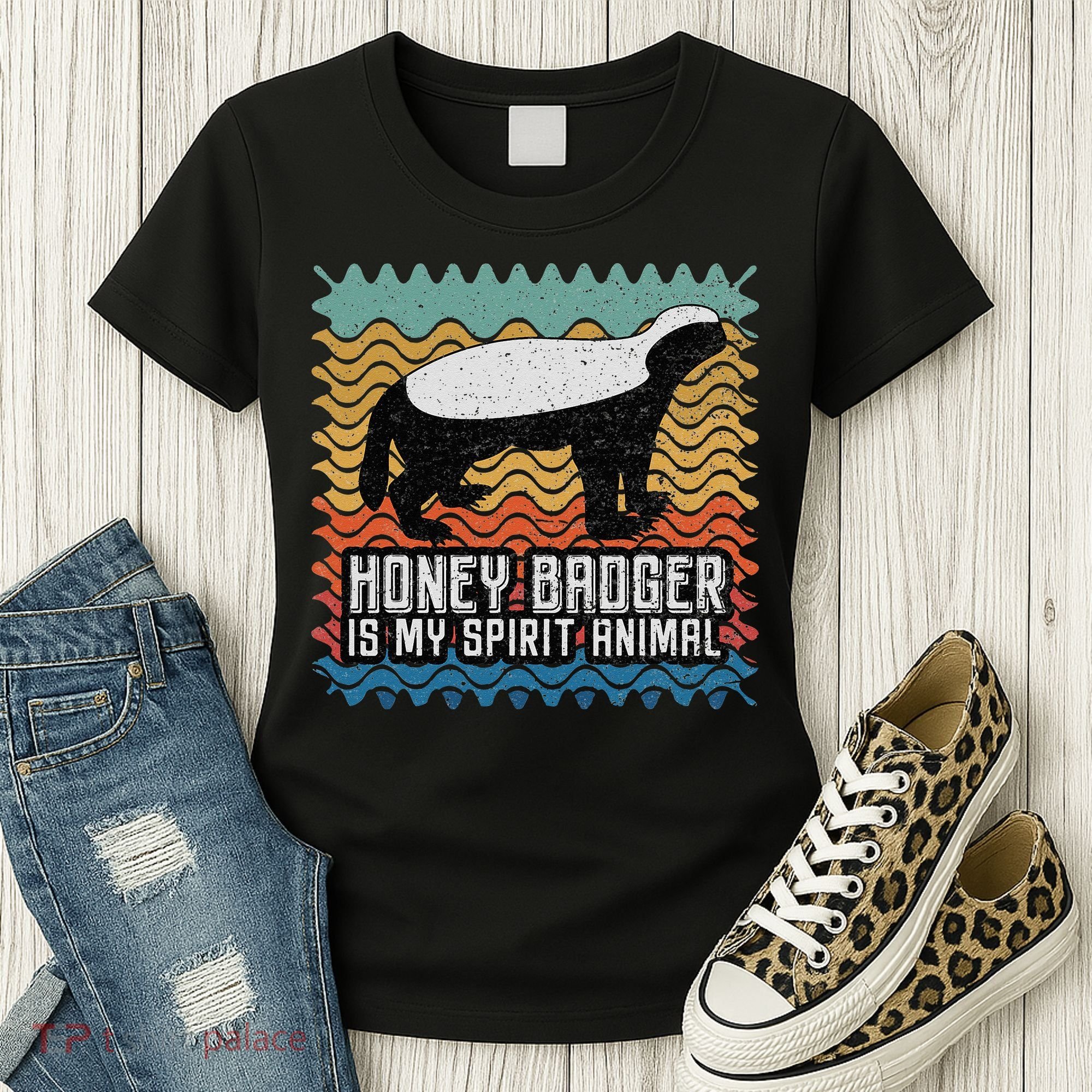 Honey Badger is my Spirit Animal Women's T-Shirt