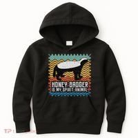 Honey Badger is my Spirit Animal Kids Hoodie thumb 0