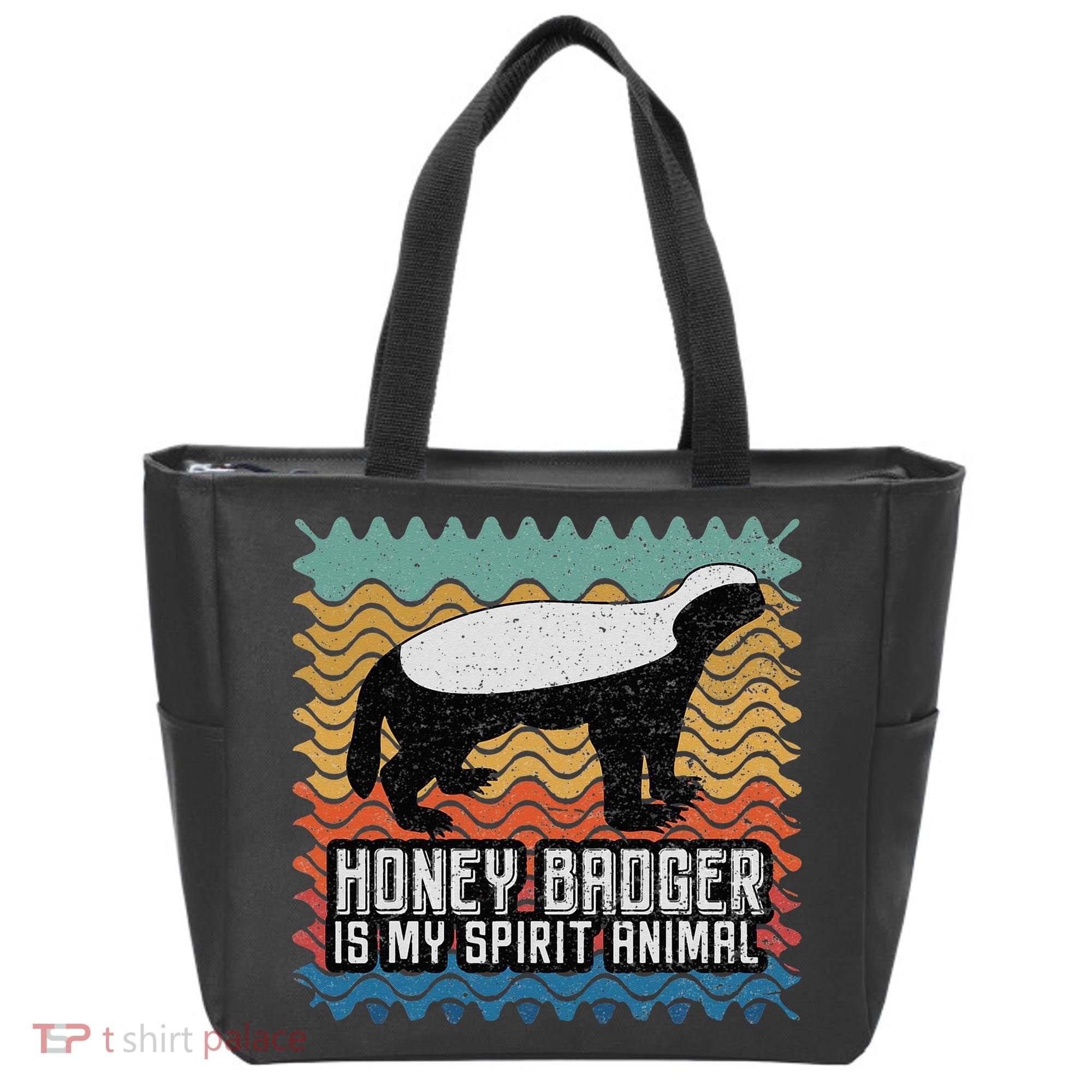 Honey Badger is my Spirit Animal Tote Bag