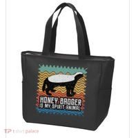 Honey Badger is my Spirit Animal Tote Bag thumb 3