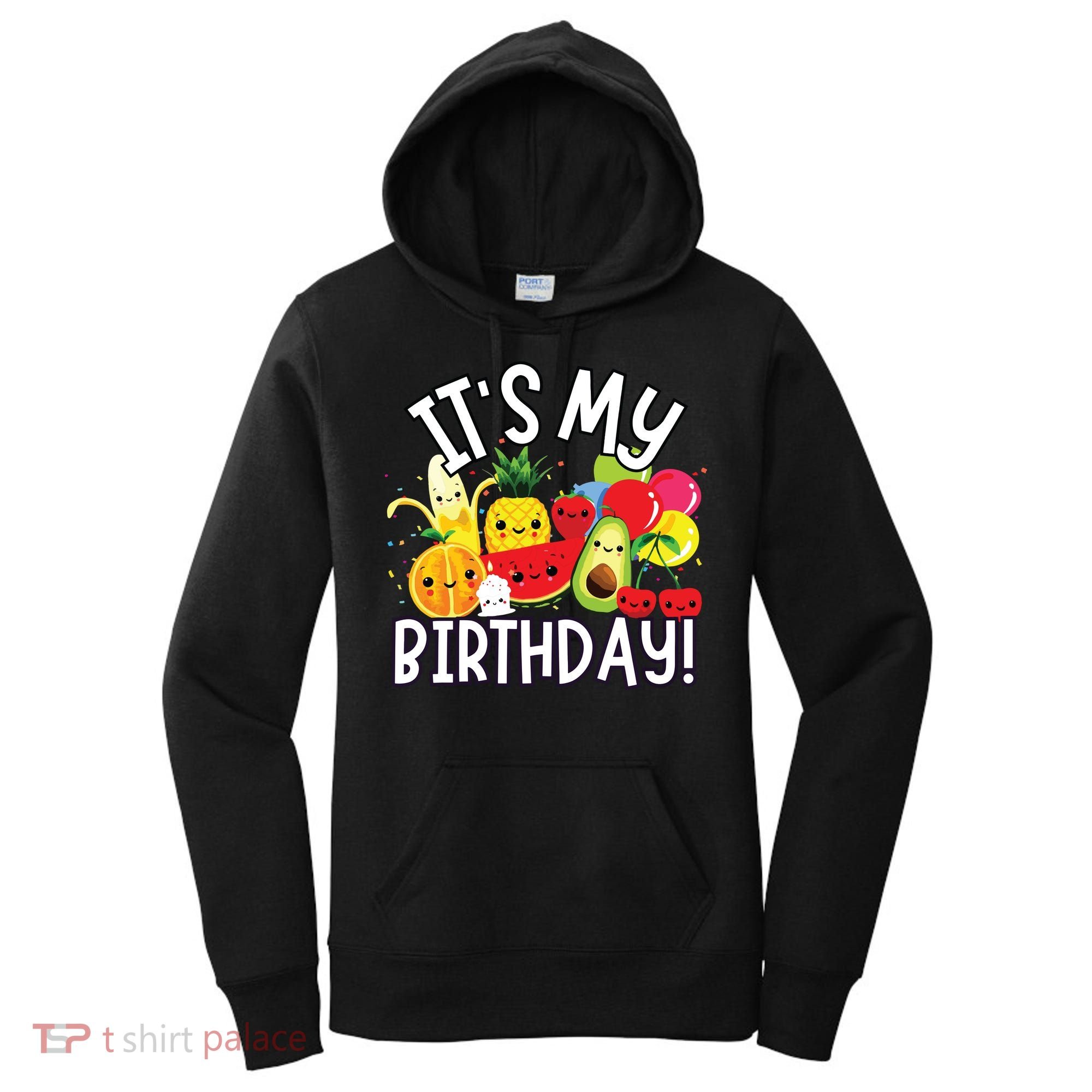 Hey Bear Its My Birthday Birthday Boy Girl Women's Hoodie