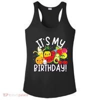 Hey Bear Its My Birthday Birthday Boy Girl Ladies PosiCharge Competitor Racerback Tank thumb 0