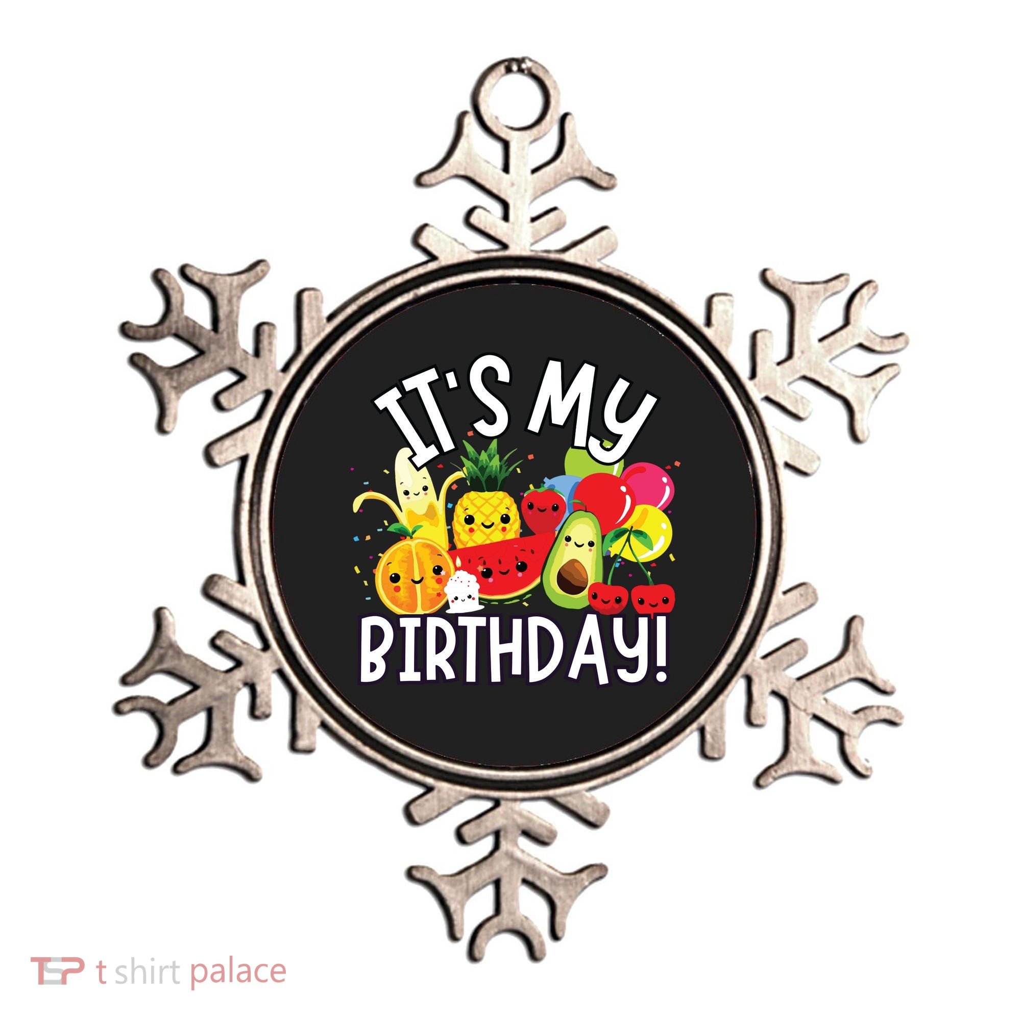 Hey Bear Its My Birthday Birthday Boy Girl Ornament