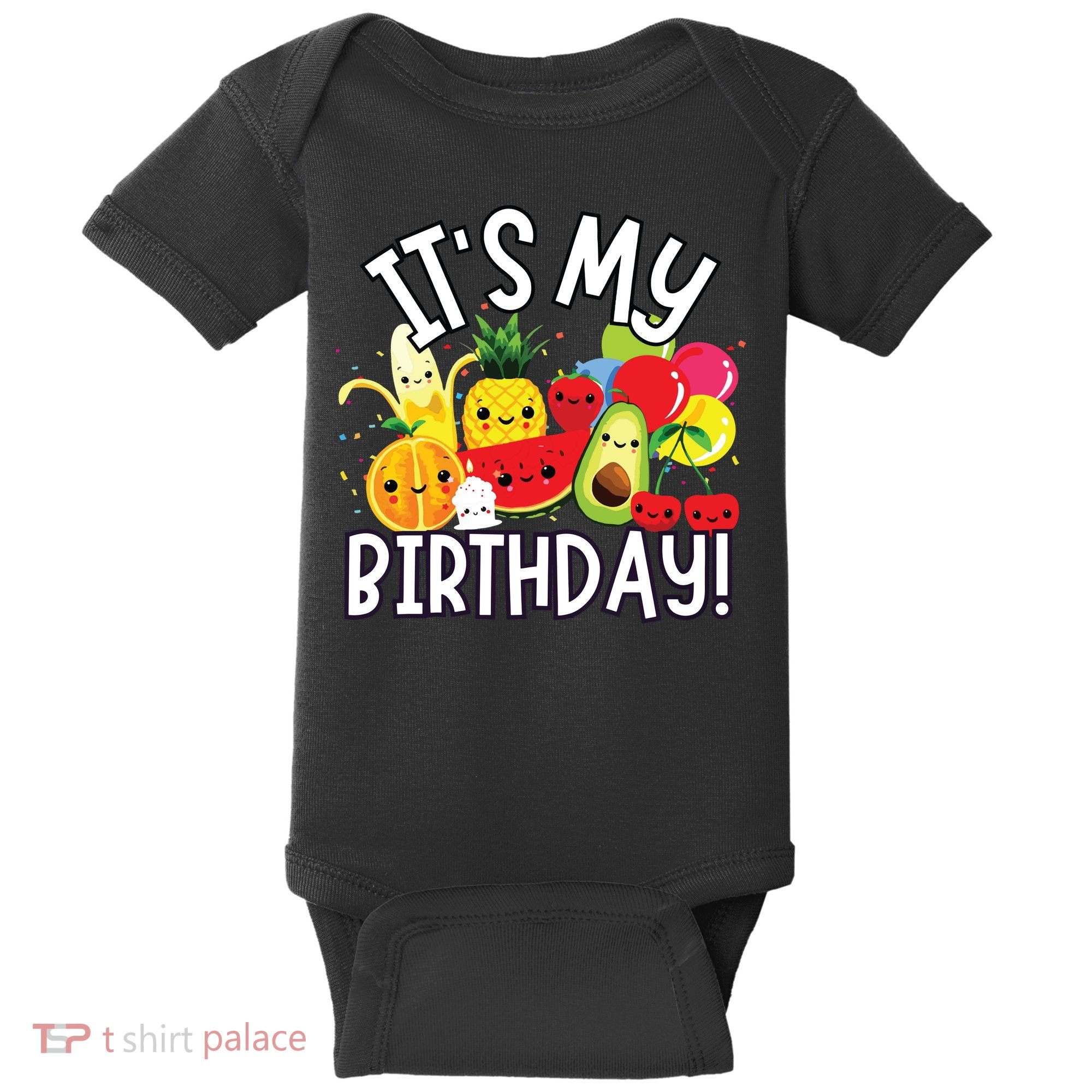 Hey Bear Its My Birthday Birthday Boy Girl Baby Bodysuit