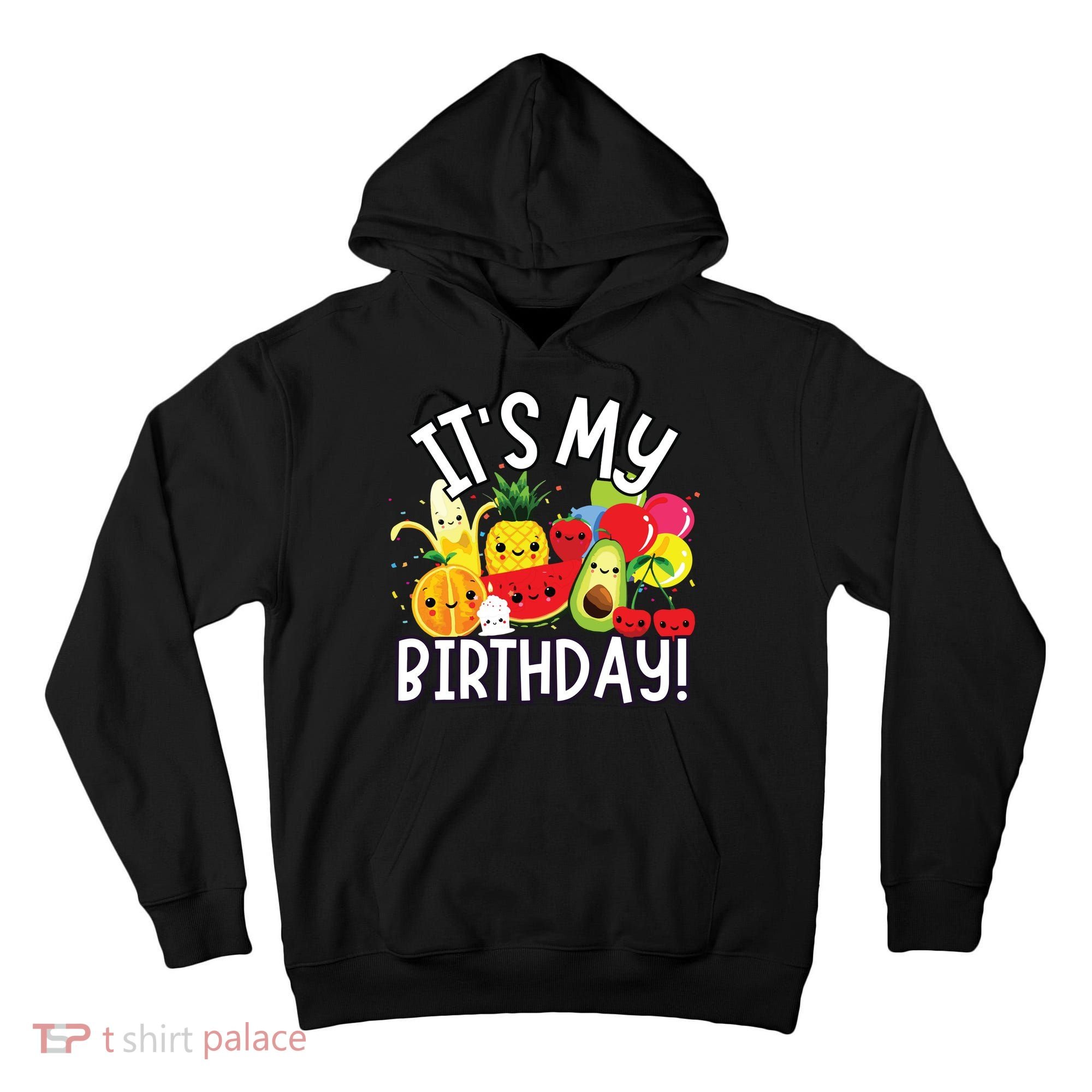 Hey Bear Its My Birthday Birthday Boy Girl Tall Hoodie