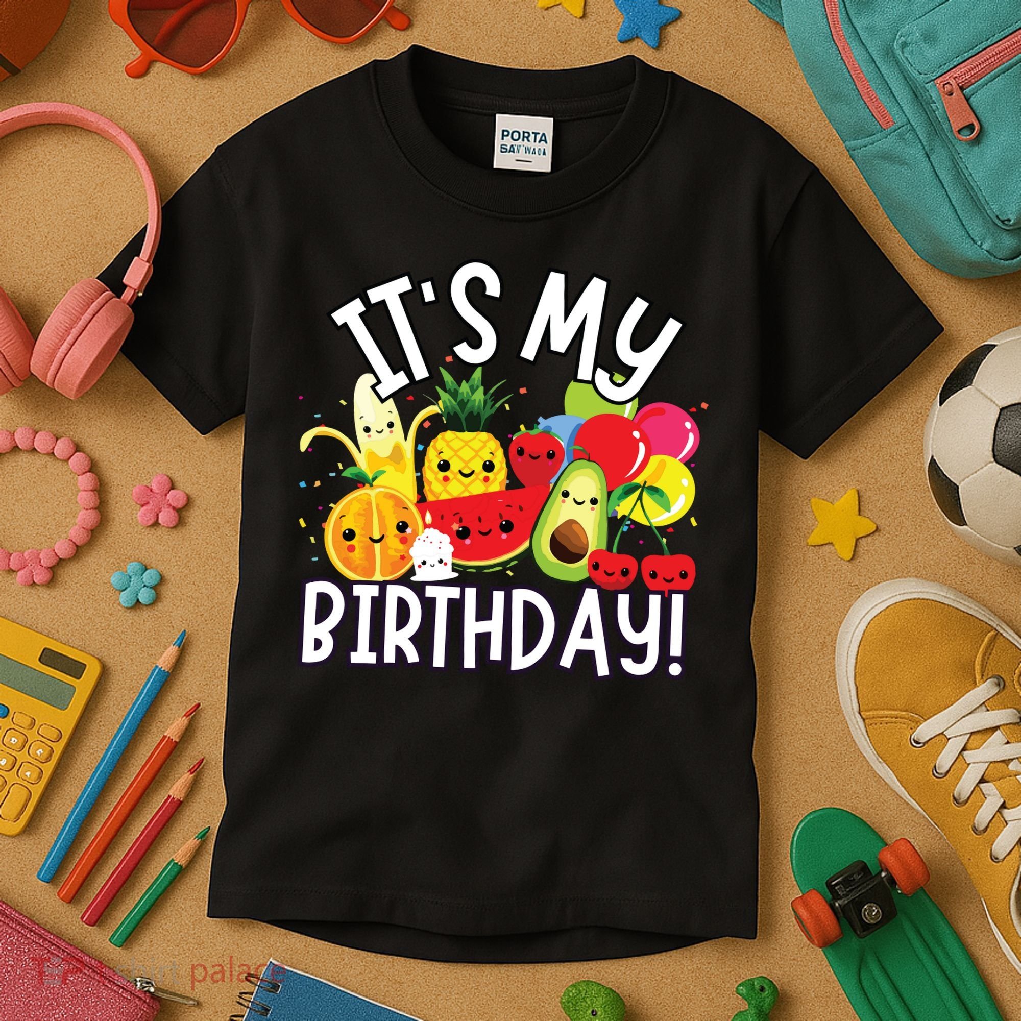 Hey Bear Its My Birthday Birthday Boy Girl Kids T-Shirt