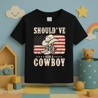 Hat Boots I Should Have Been A Cowboy Toddler T-Shirt thumb 3