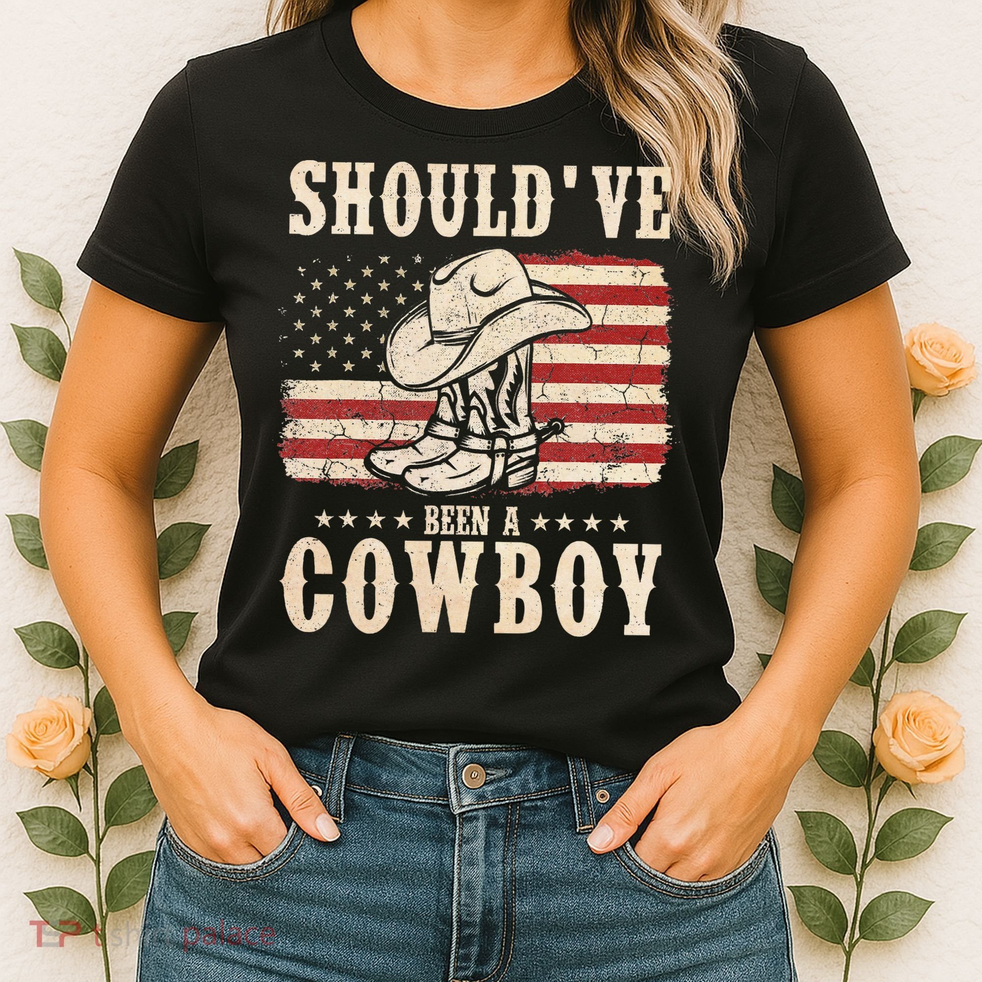 Hat Boots I Should Have Been A Cowboy Women's T-Shirt
