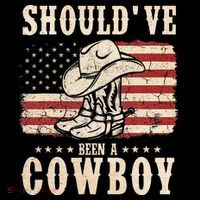 Hat Boots I Should Have Been A Cowboy Women's T-Shirt thumb 6