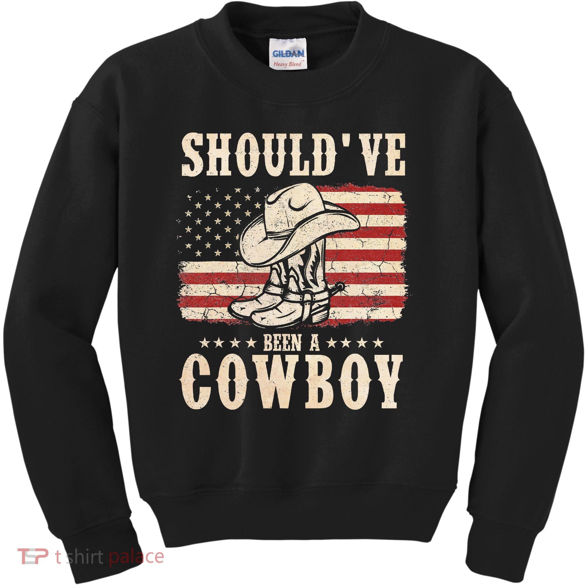 Hat Boots I Should Have Been A Cowboy Kids Sweatshirt