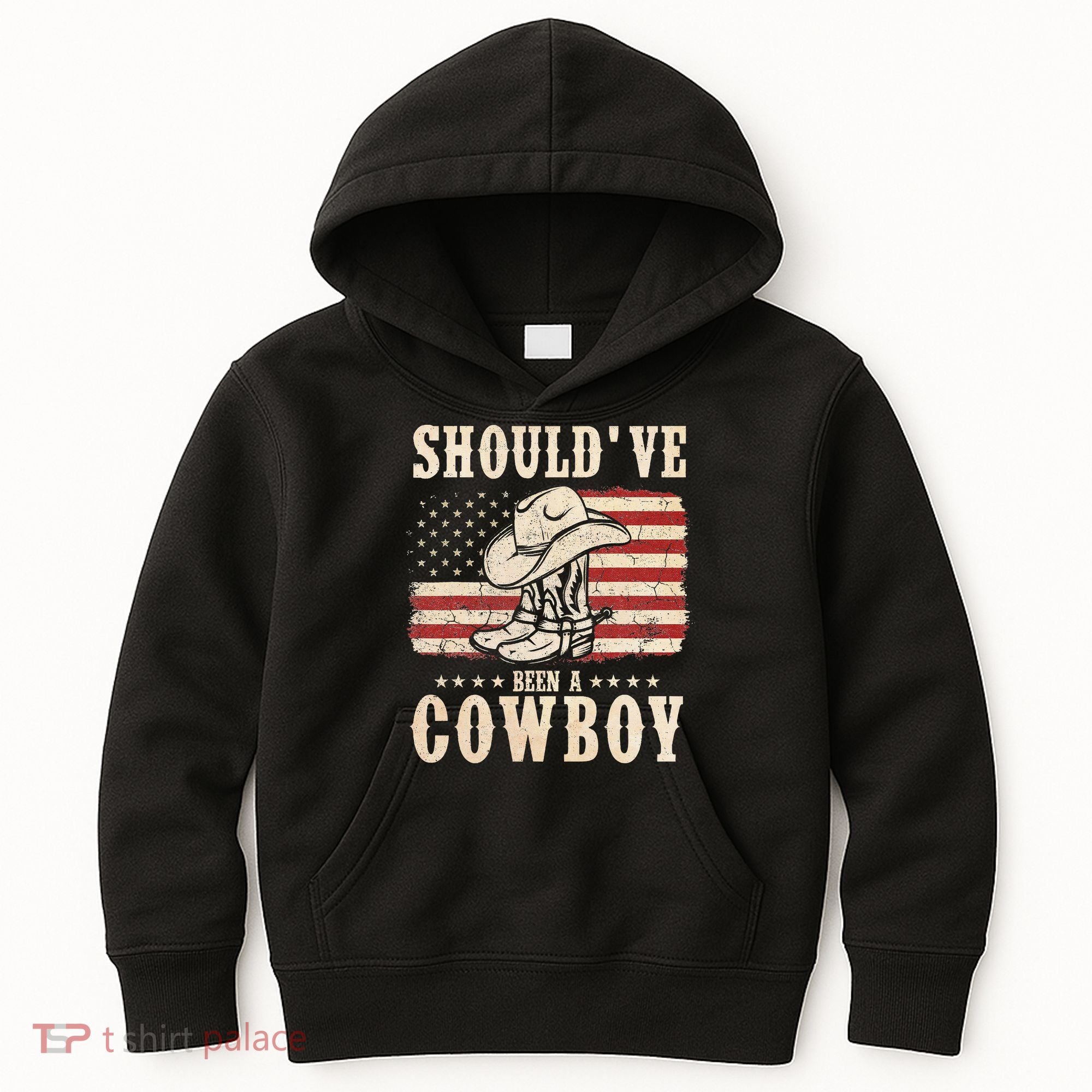 Hat Boots I Should Have Been A Cowboy Kids Hoodie