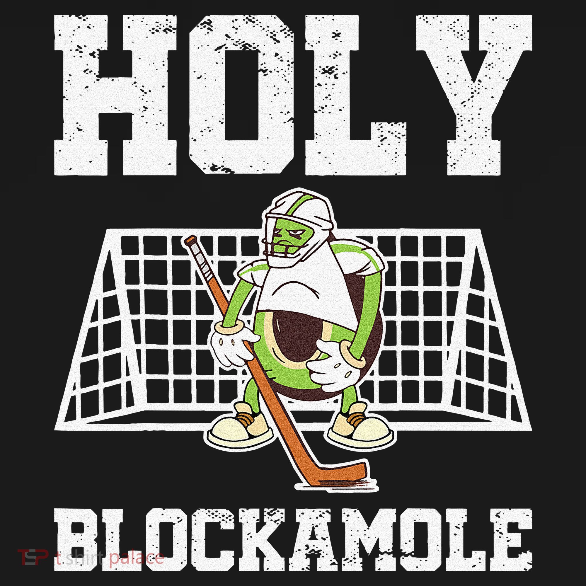 Holy Blockamole Ice Hockey Goalie Hockey Goalkeeper Women's Hoodie