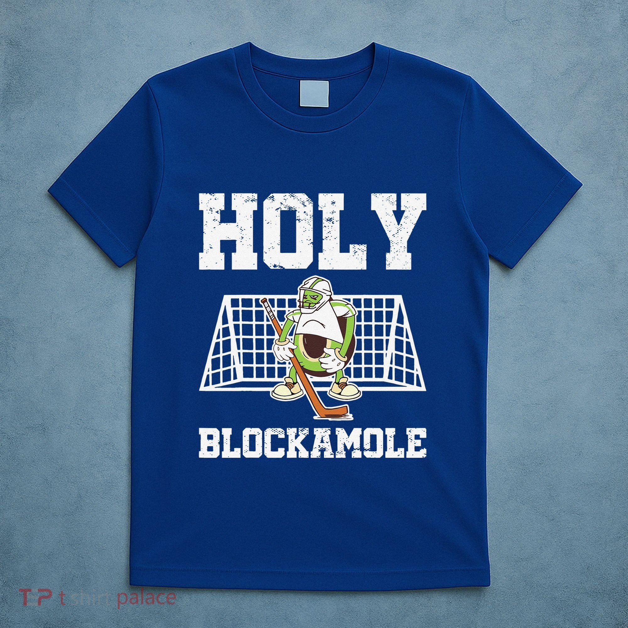 Holy Blockamole Ice Hockey Goalie Hockey Goalkeeper T-Shirt
